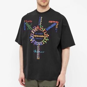 Acne Studios Edlund Equality T-Shirt Oversized Streetwear Size Small Relaxed Fit